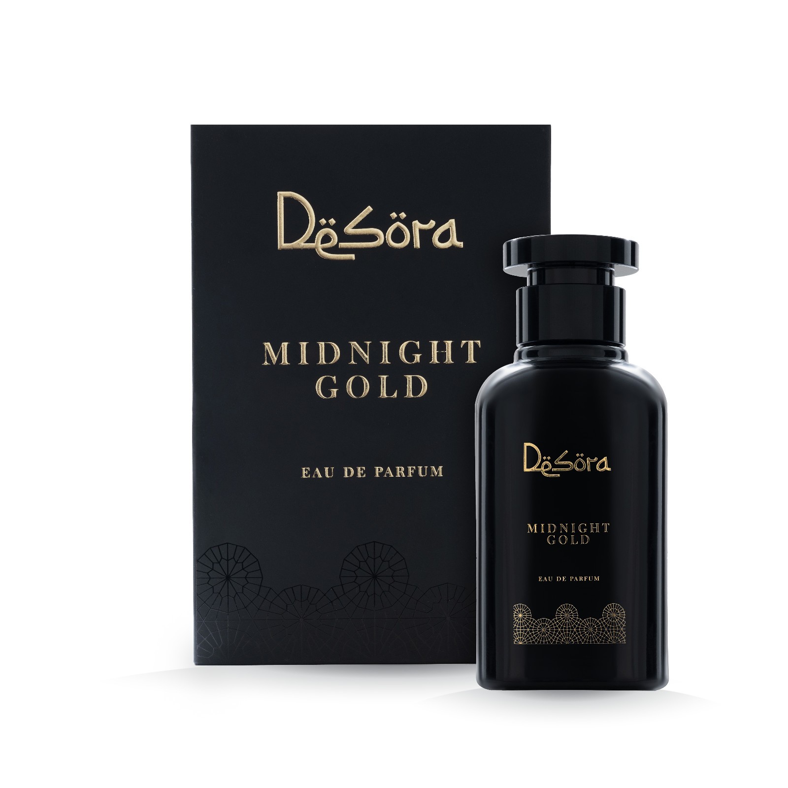 Desora Unisex Long-Lasting Eau de Parfum - Midnight Gold w/ Grapefruit & Musk