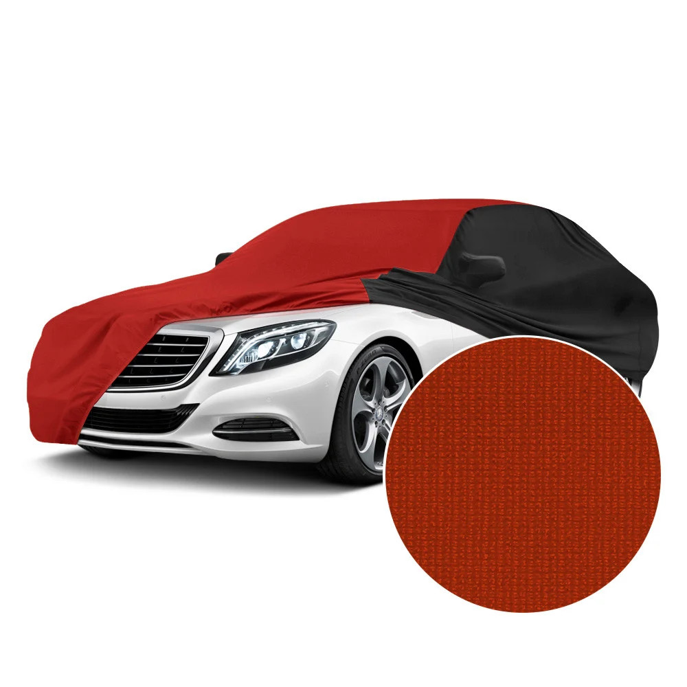 For Dodge Viper 16-17 Car Cover Satin Stretch Indoor Adrenaline Red Custom Car