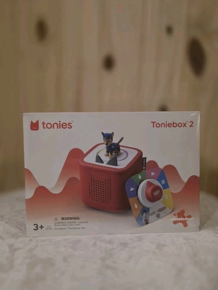 Tonies PAW Patrol: Chase Toniebox 2 Play Set - Sunset Red Tonies PAW Patrol: Chase Toniebox 2 Play Set - Sunset Red