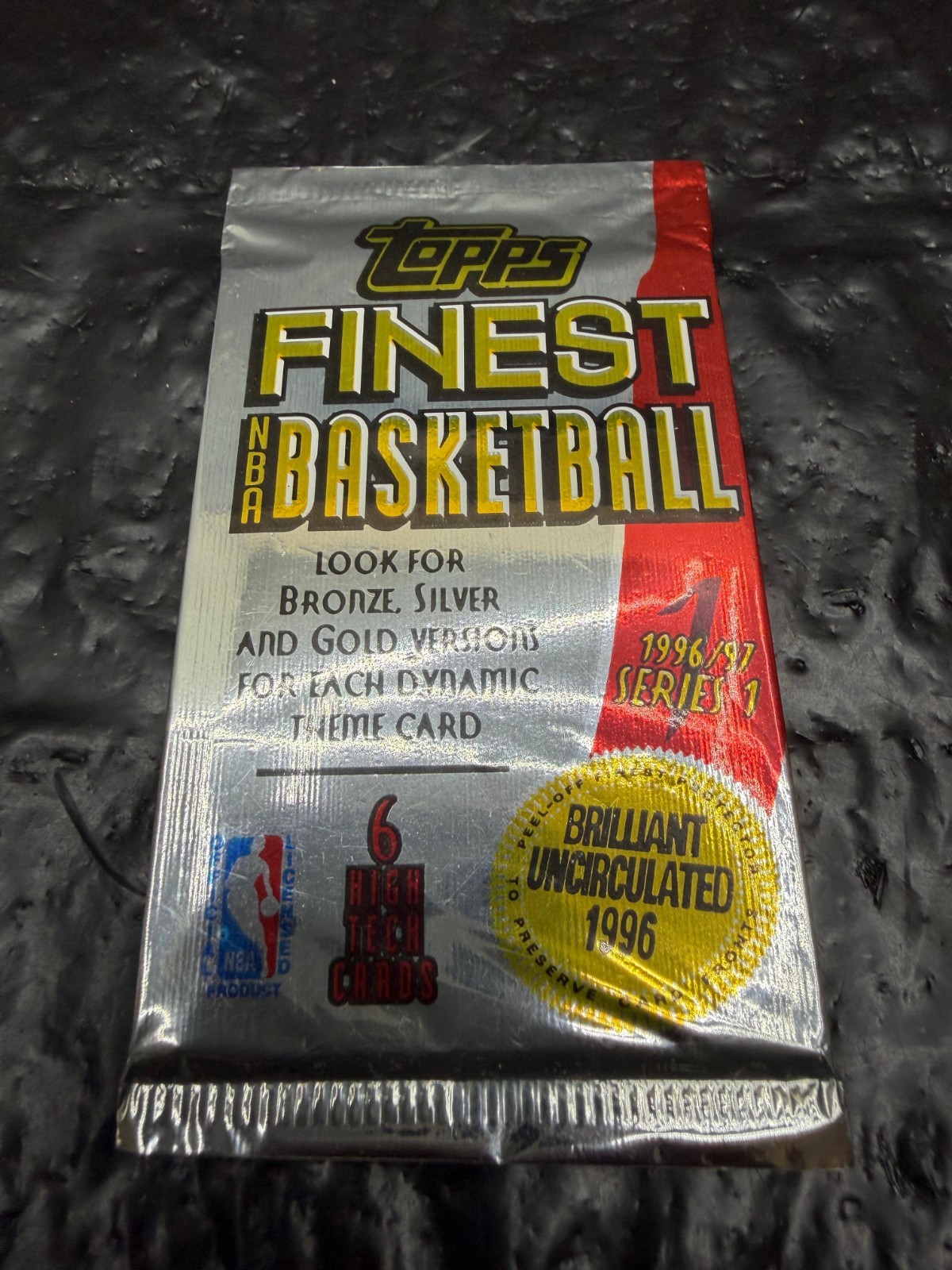 Vintage 1996-97 Topps Finest Series 1 NBA Basketball Pack Sealed Kobe Bryant RC