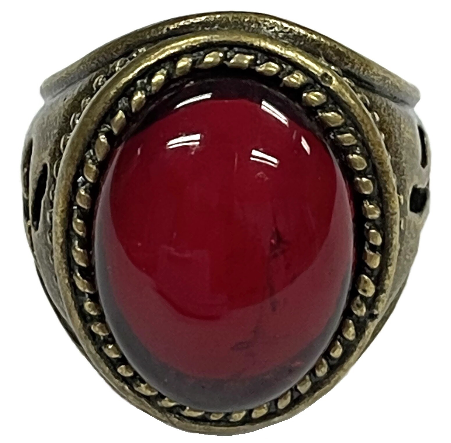 THE SHADOW RING STAINLESS STEEL Prop Replica agent