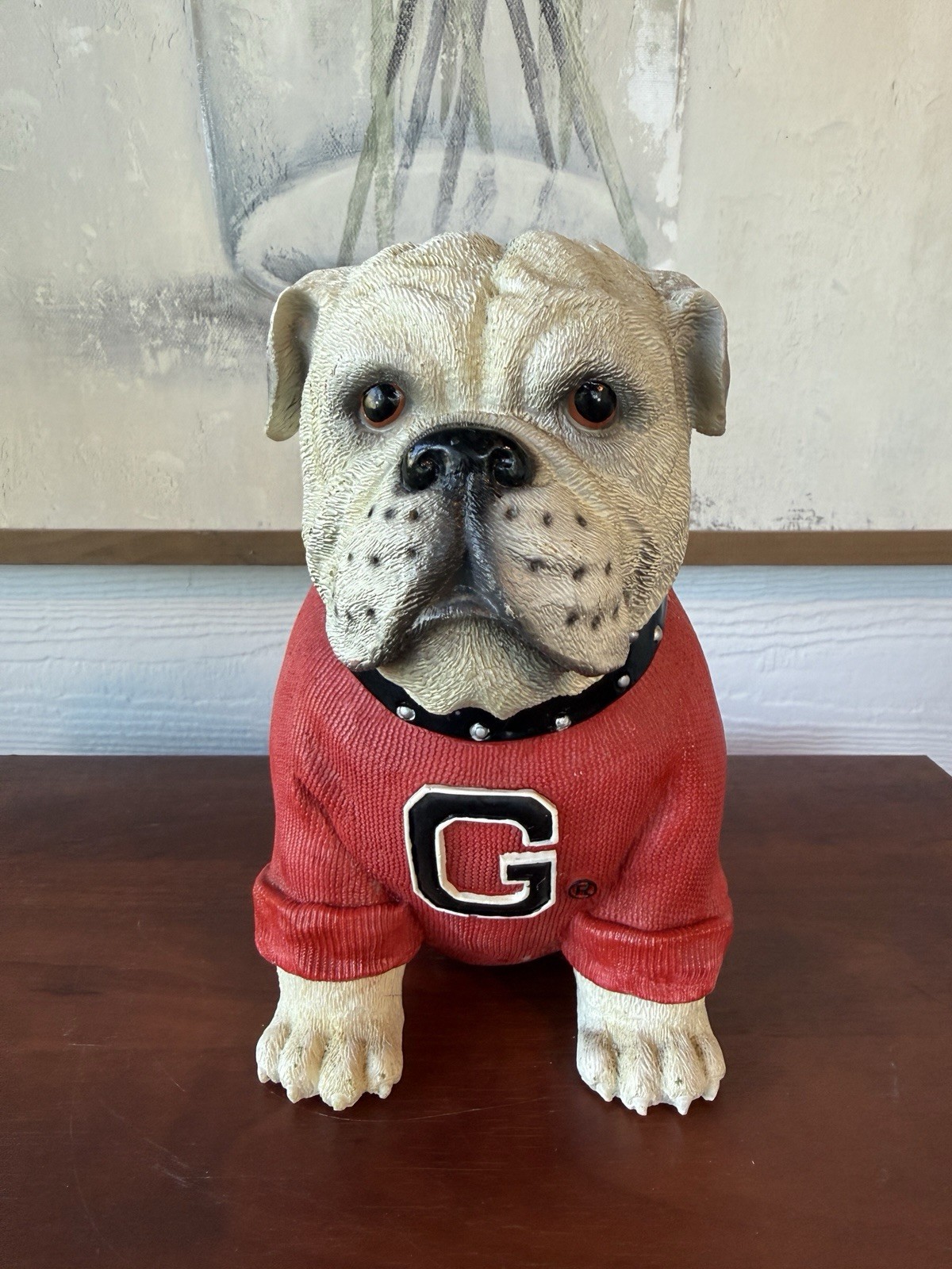 Vintage UGA Georgia Bulldogs Mascot Figurine 8.5\
