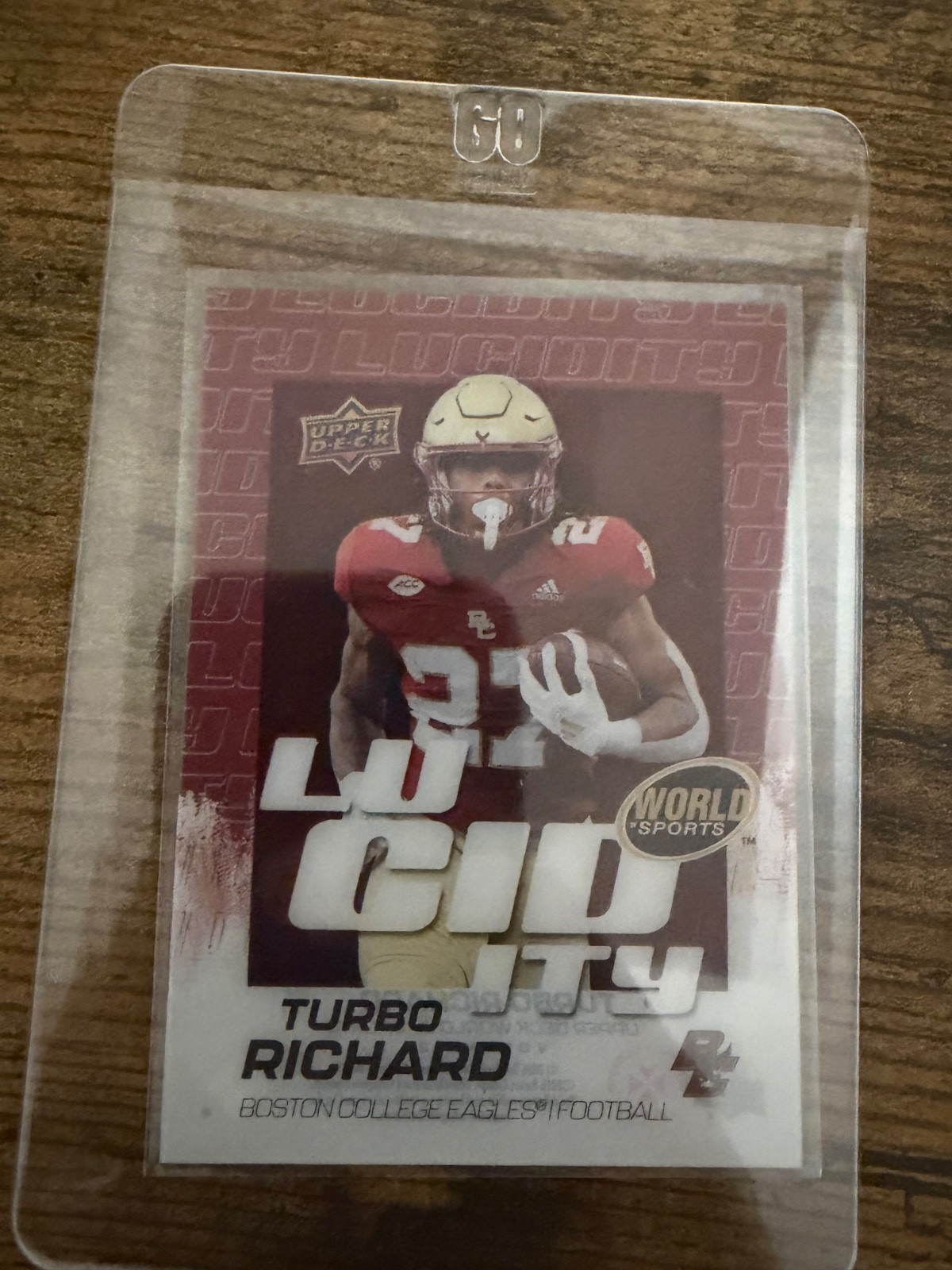 turbo richard l-tr upper deck worl of sports volume 2 lucidity
