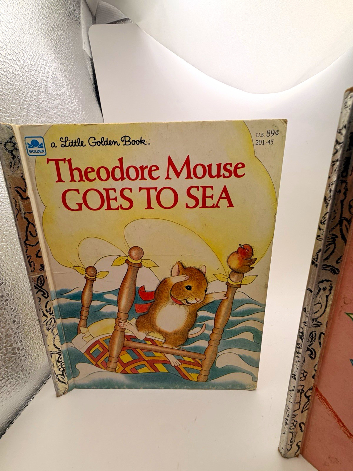VTG Little Golden Books Hardcover Theodore Mouse Goes to Sea Illustrated VTG Little Golden Books Hardcover Theodore Mouse Goes to Sea Illustrated