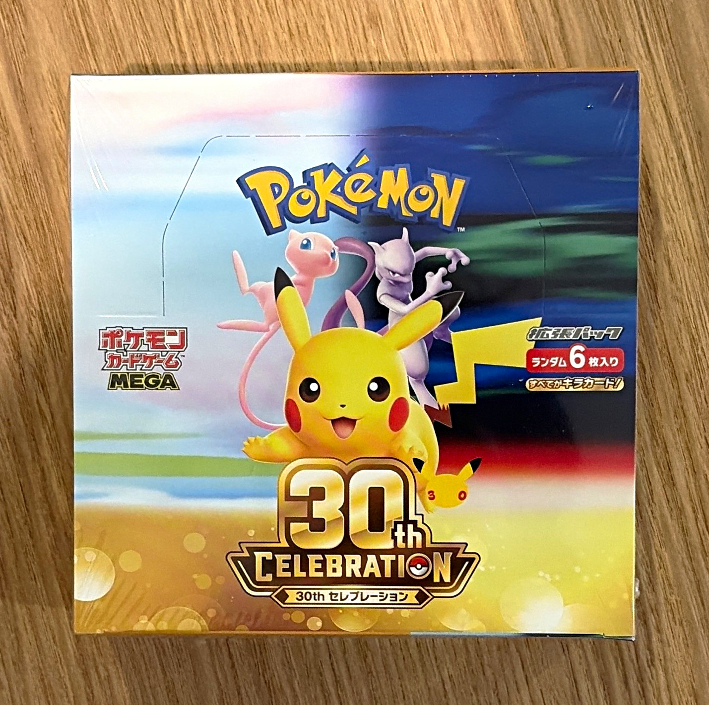 MEGA Pokémon TCG 30th Celebration Japanese Booster Box 2026 MEGA Pokémon TCG 30th Celebration Japanese Booster Box 2026