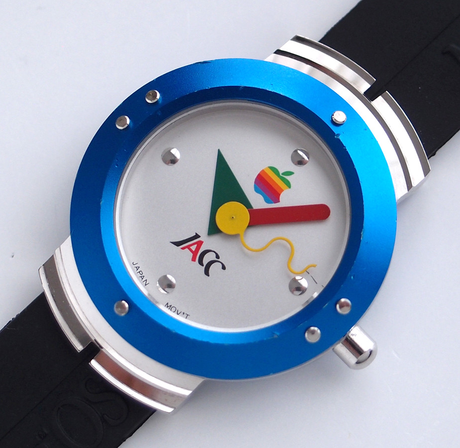 Apple Mac OS Watch Mens Promotional Quartz Vintage 1995 JACC Giveaway Japan Rare