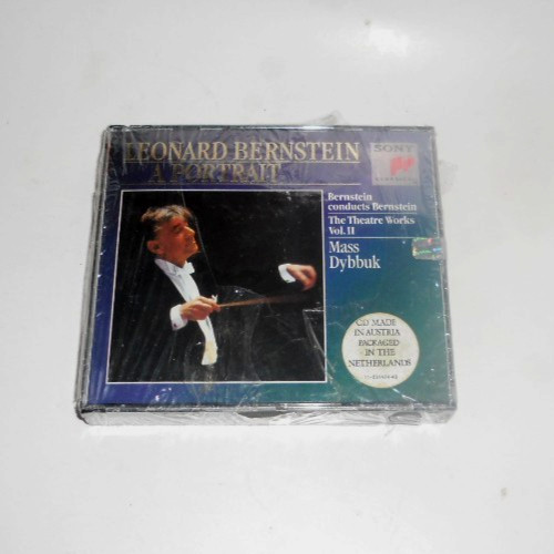 Leonard Bernstein A Portrait The Theatre Works Vol. 2 Mass Dybbuk (3 CD) Fatbox Leonard Bernstein A Portrait The Theatre Works Vol. 2 Mass Dybbuk (3 CD) Fatbox