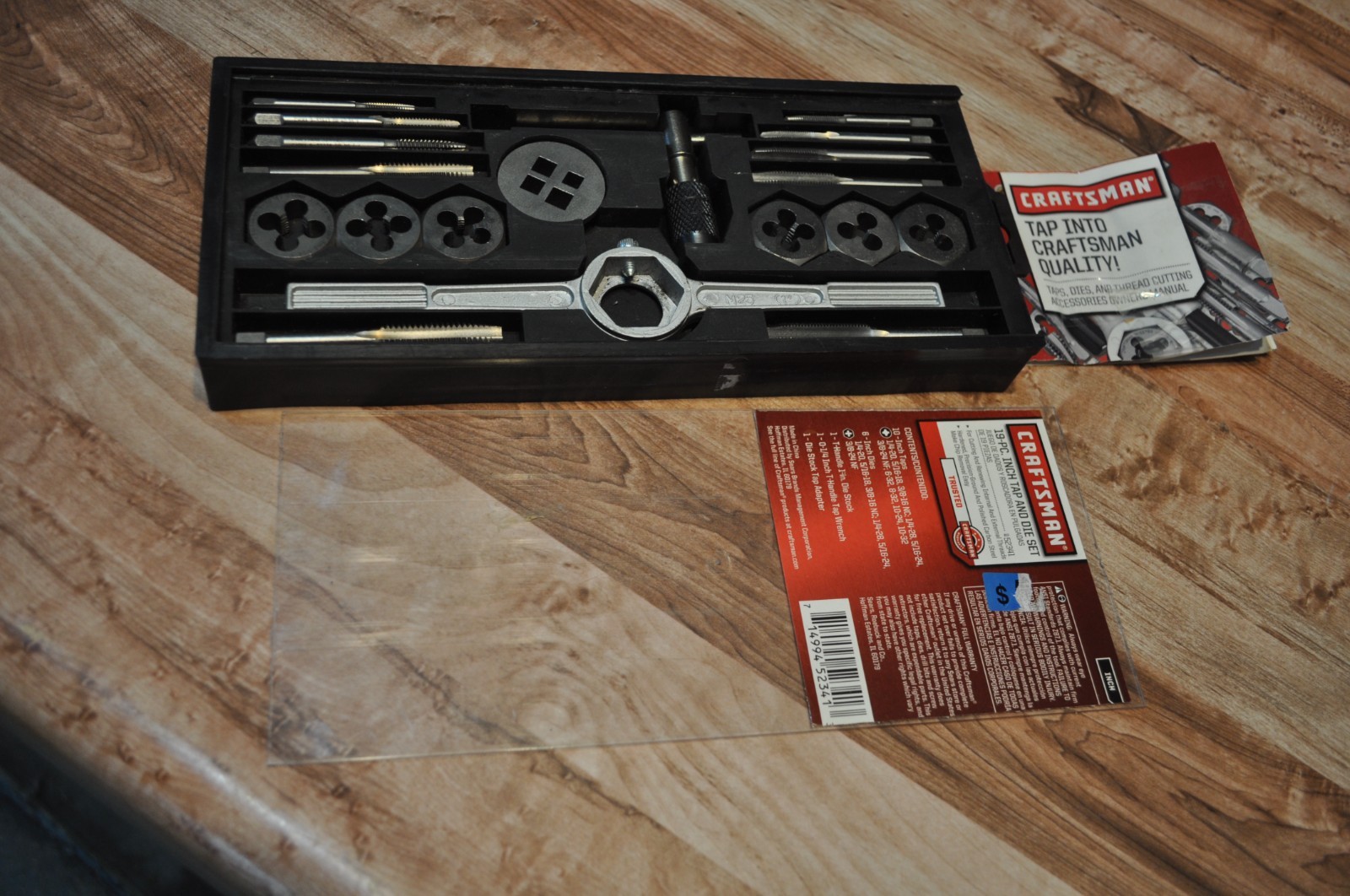 VTG Craftsman USA 19 PC Metric Tap and Die Set 952348  Complete Set Excellent
