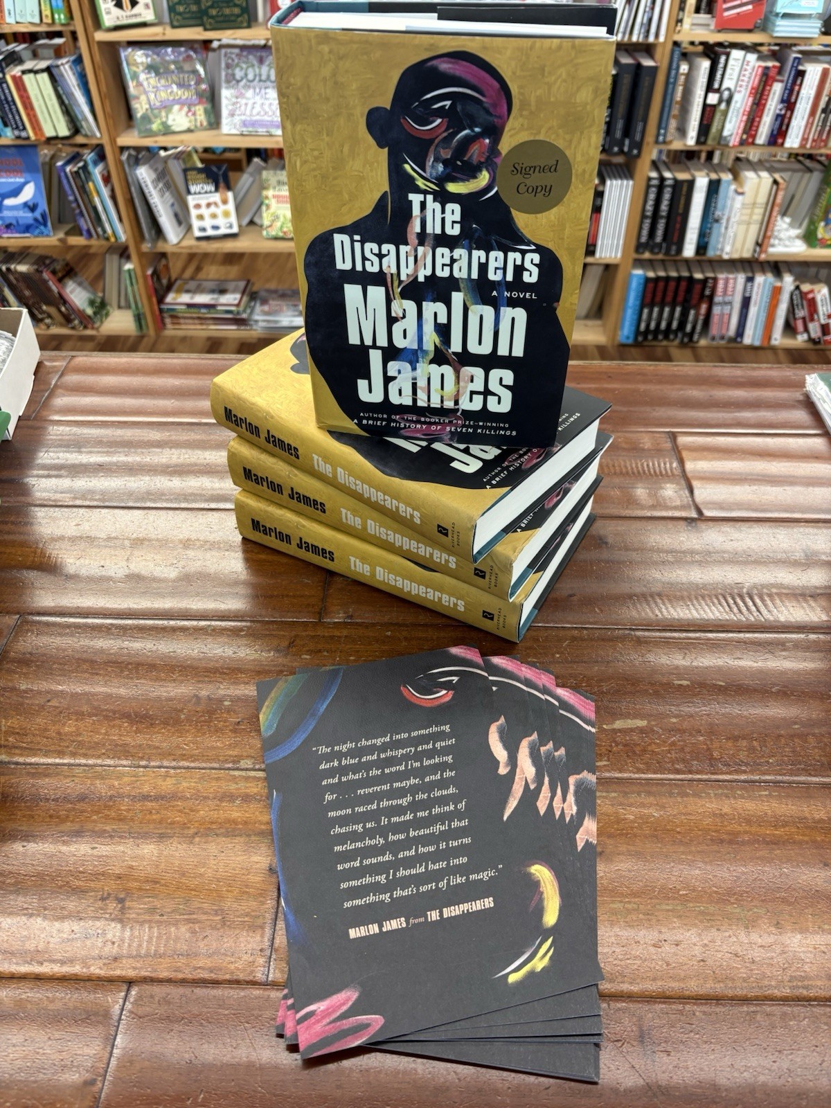 The Disappearers SIGNED BOOK Marlon James US 1ST EDITION/1ST PRINTING Hardcover The Disappearers SIGNED BOOK Marlon James US 1ST EDITION/1ST PRINTING Hardcover