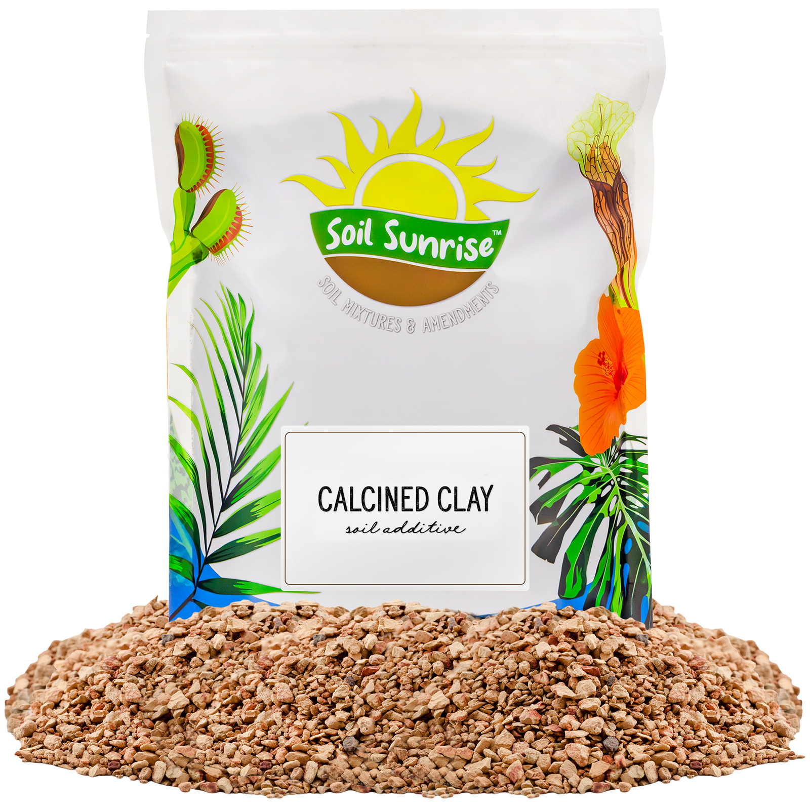 Calcined Clay Soil Amendment for Bonsai Trees/Plants Potting, Regulates Moisture