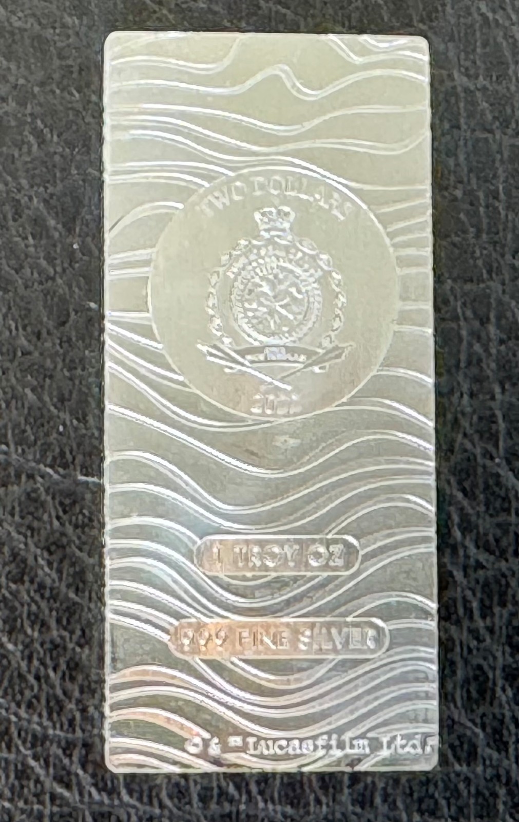 2022 Niue Silver $2 One Troy Oz. Star Wars/Mandalorian Beskar Bar Coin 2022 Niue Silver $2 One Troy Oz. Star Wars/Mandalorian Beskar Bar Coin