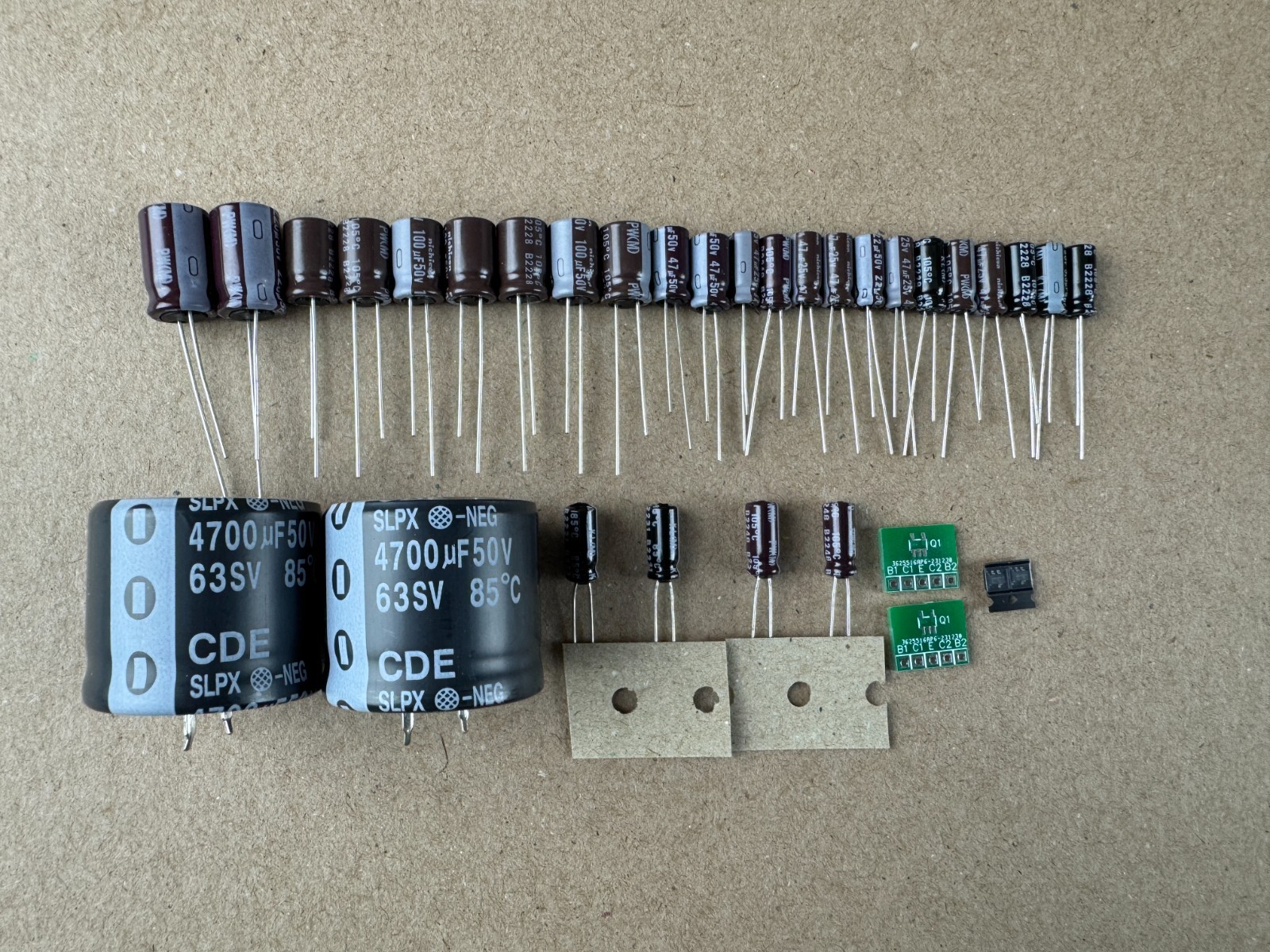Luxman L-1 L-1A Complete Rebuild Kit High-Quality Amplifier Recap Set w/ Filters