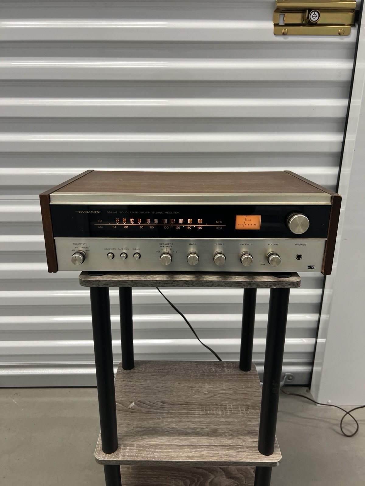 Realistic STA‑47 Solid State AM/FM Stereo Receiver – Tested & Working Realistic STA‑47 Solid State AM/FM Stereo Receiver – Tested & Working