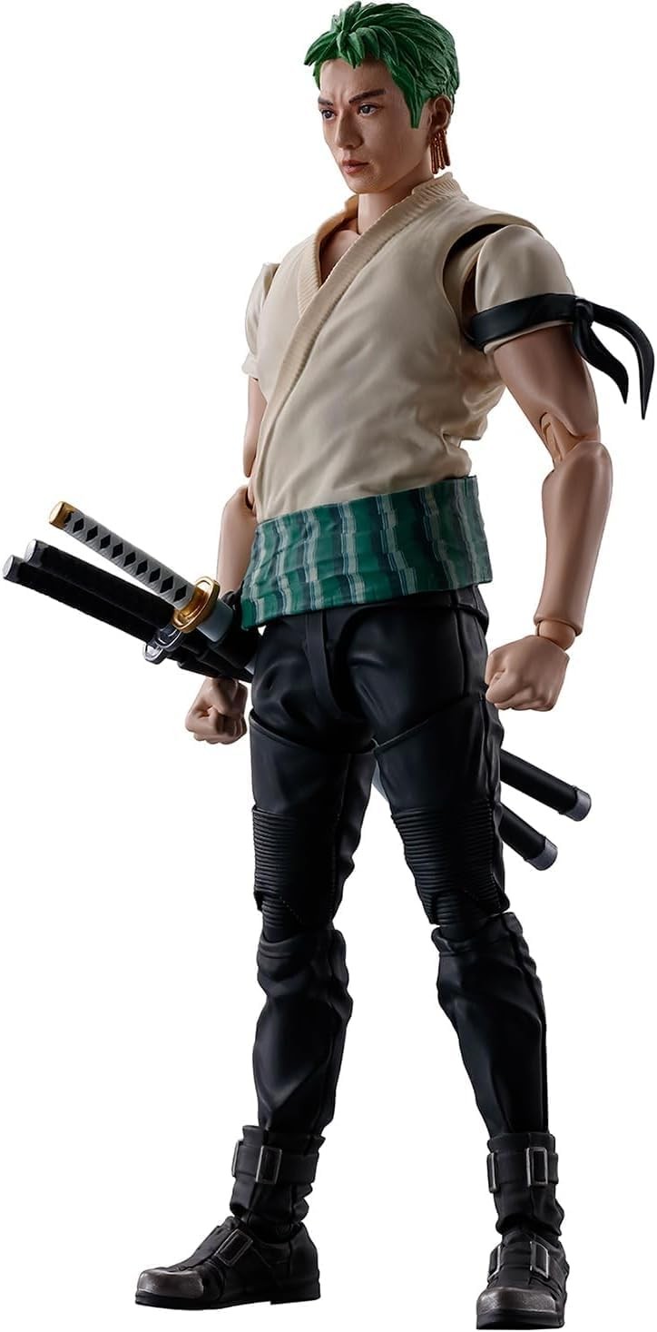 Bandai Tamashii Nations Netflix One Piece S.H.Figuarts Roronoa Zoro Action Figur