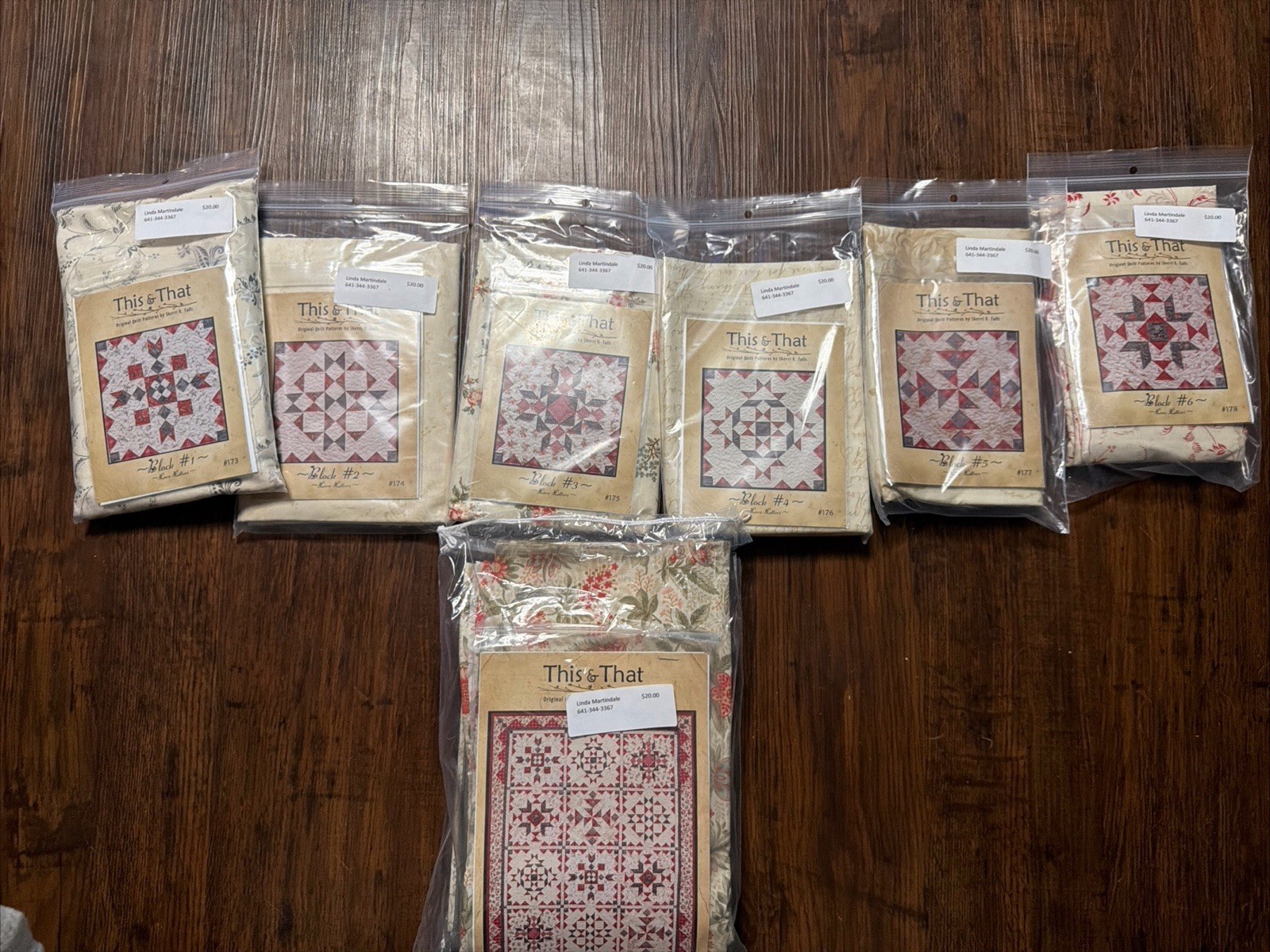 Love Letters BOM Quilt Kit