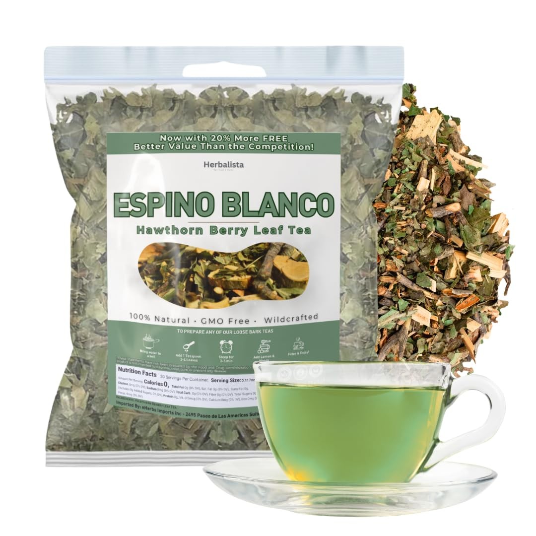 - Viral 5Oz (141G) Espino Blanco Te Herbal (Hawthorn Berry) Herbal Tea - Premium