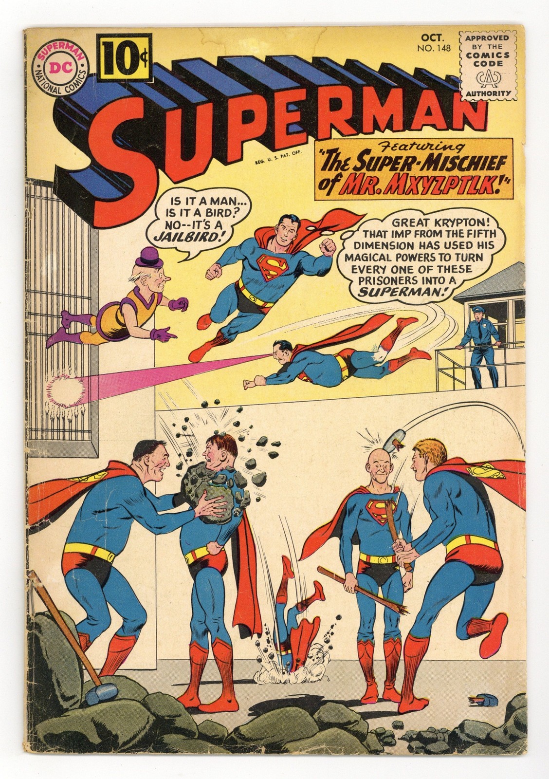 Superman #148 GD/VG 3.0 1961