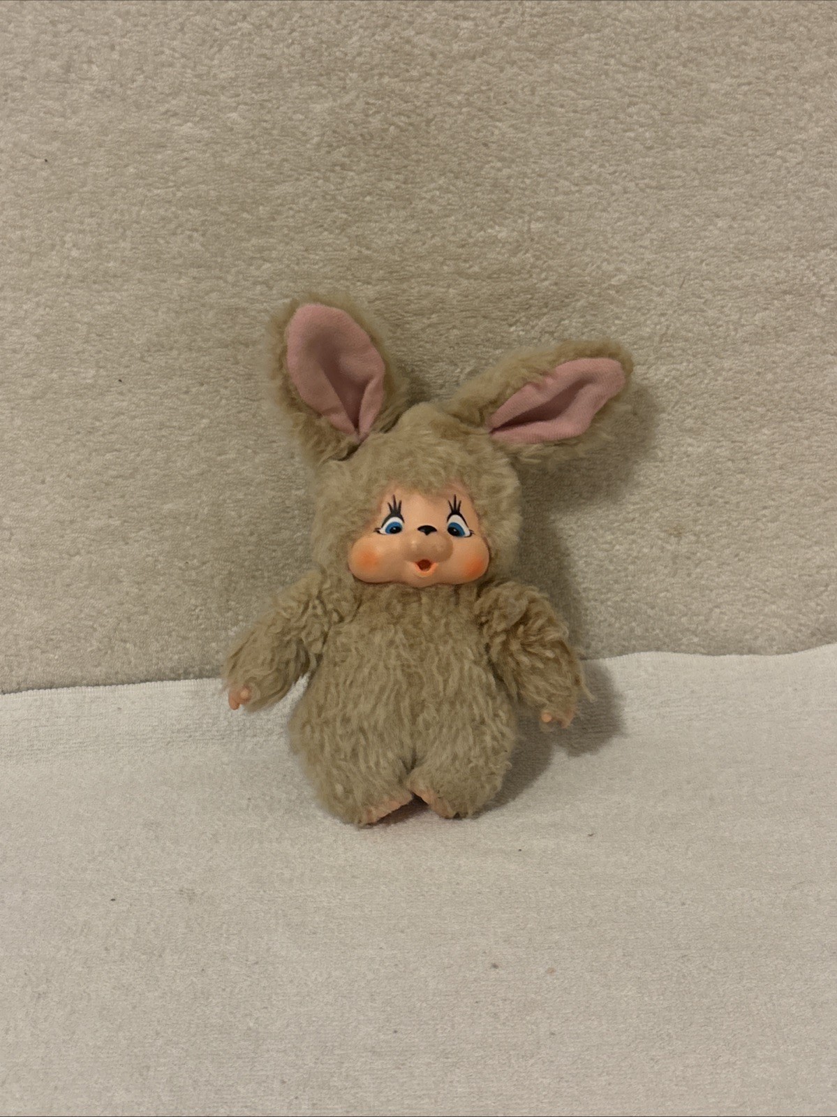 VTG Monchhichi Style Thumb Sucker Plush Monkey Rabbit California Stuffed Toys