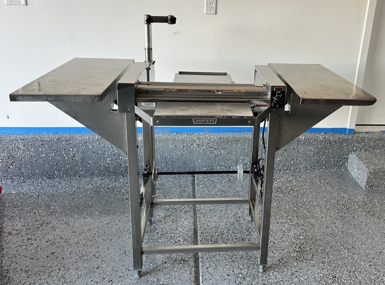Hobart HWS-4C Hand Wrapping Station with Hot Plate
