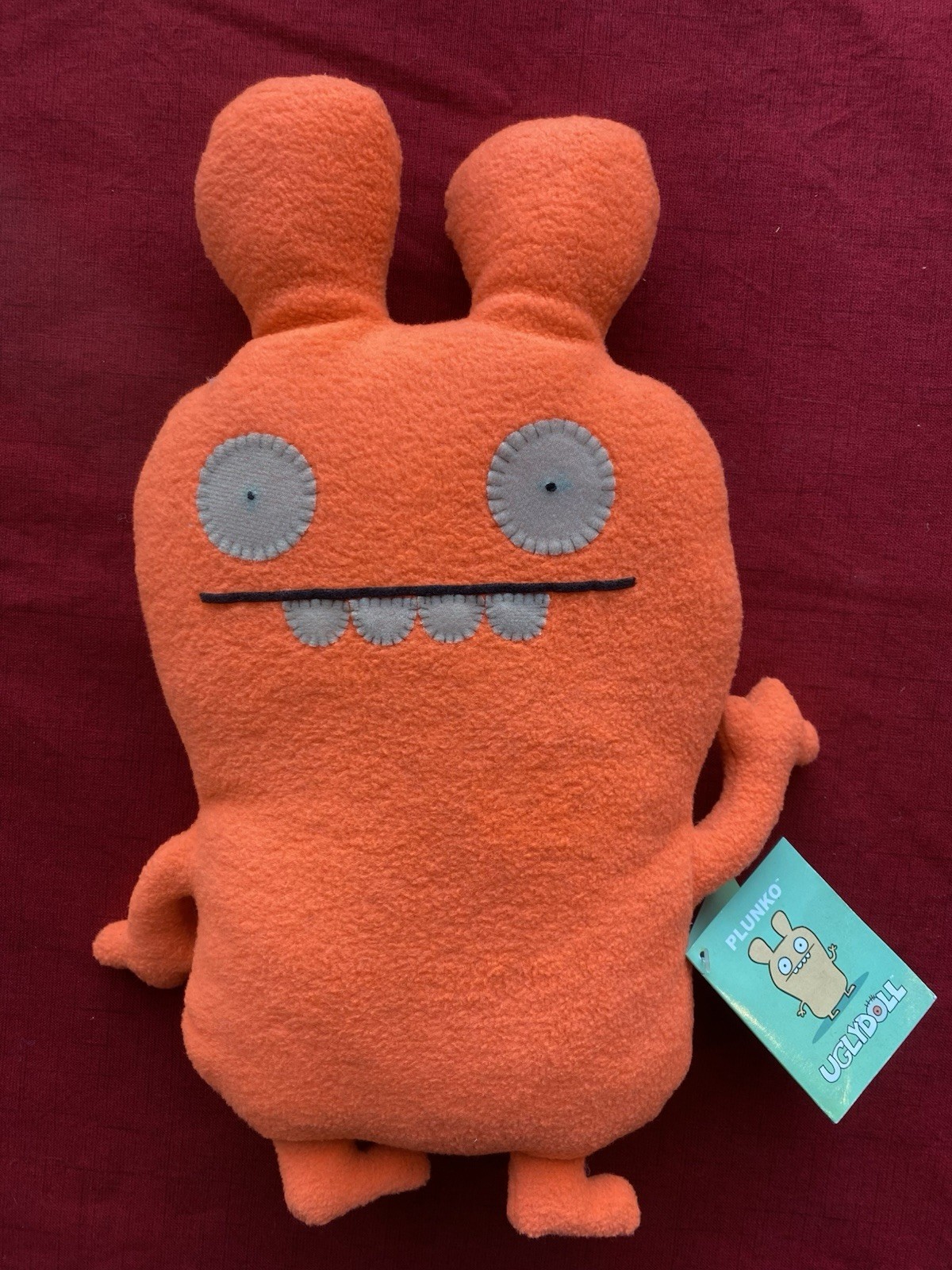 Ugly Dolls Orange Plunko Plush 15” Stuffed Animal UglyDolls 2007 Ugly Dolls Orange Plunko Plush 15” Stuffed Animal UglyDolls 2007