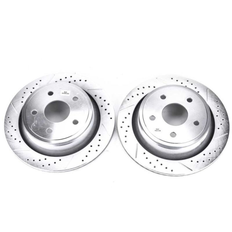 Power Stop AR8752XPR Drilled & Slotted Rotors for Dodge Ram 1500, Durango &