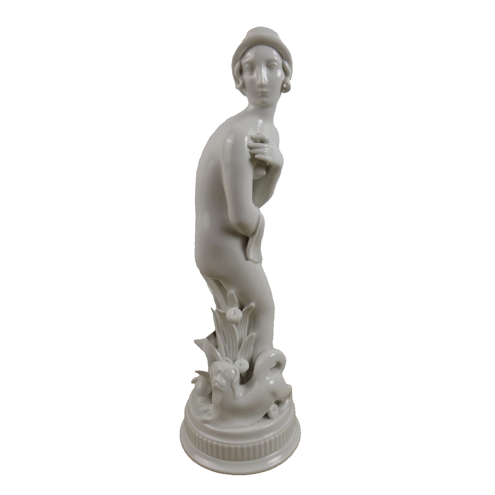 Royal Copenhagen Suzannah Figurine 12454 Arno Malinowski c1924 White 11.5\