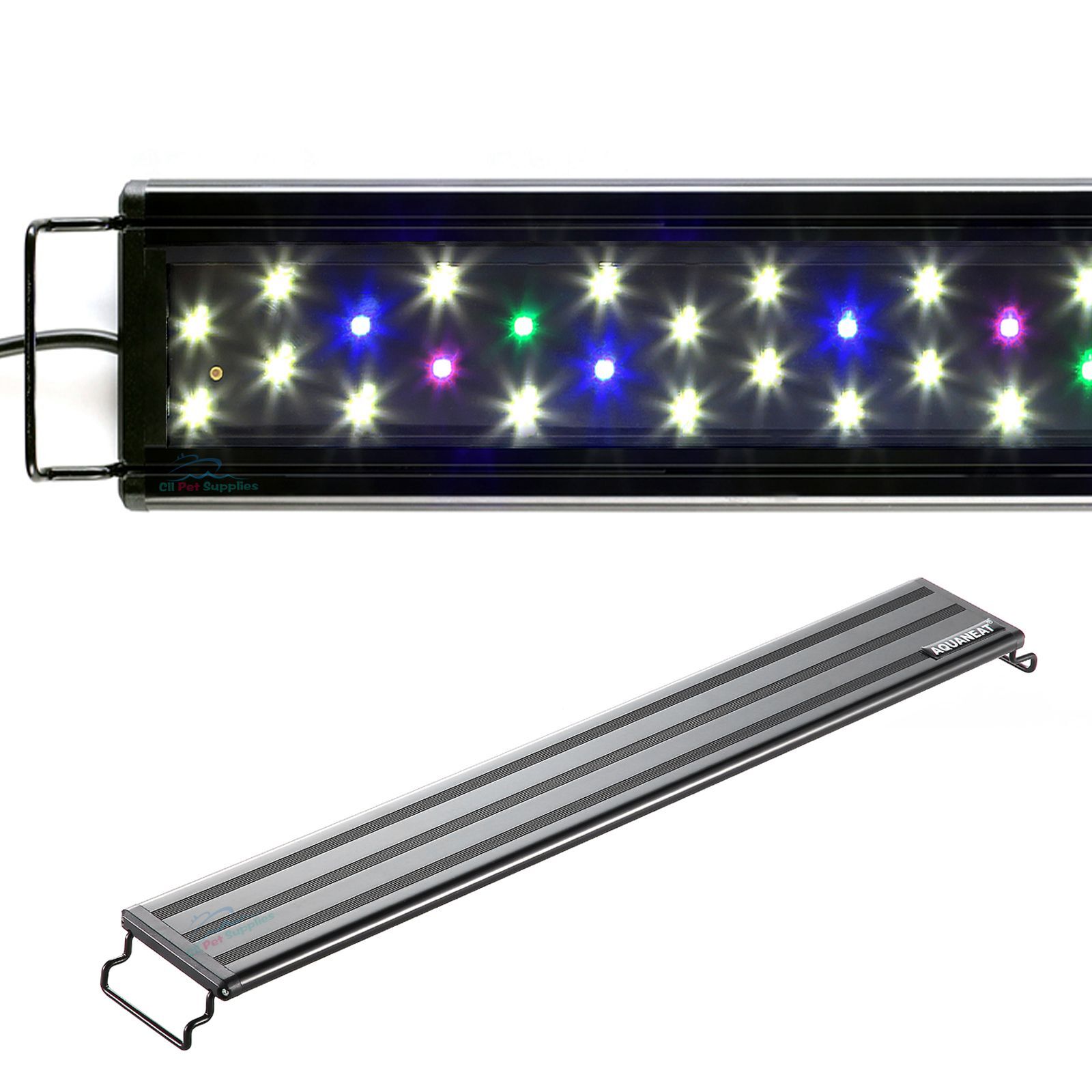 AQUANEAT Aquarium LED Light Full Spectrum 12 20 24 30 36 48 Inch Fish Tank Light