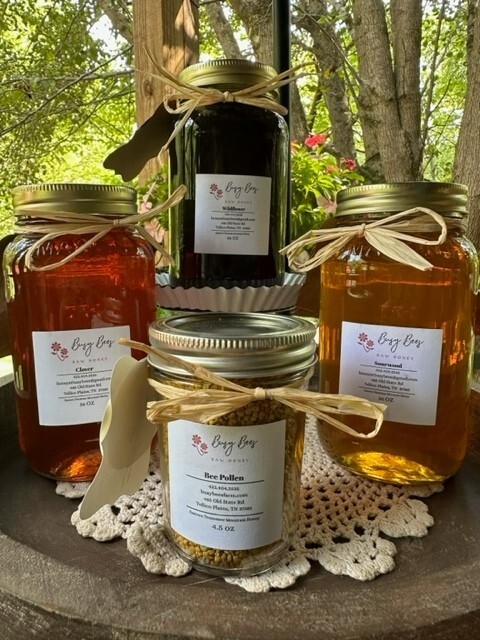 DEFECTIVE Sourwood Raw Honey 16oz G3D