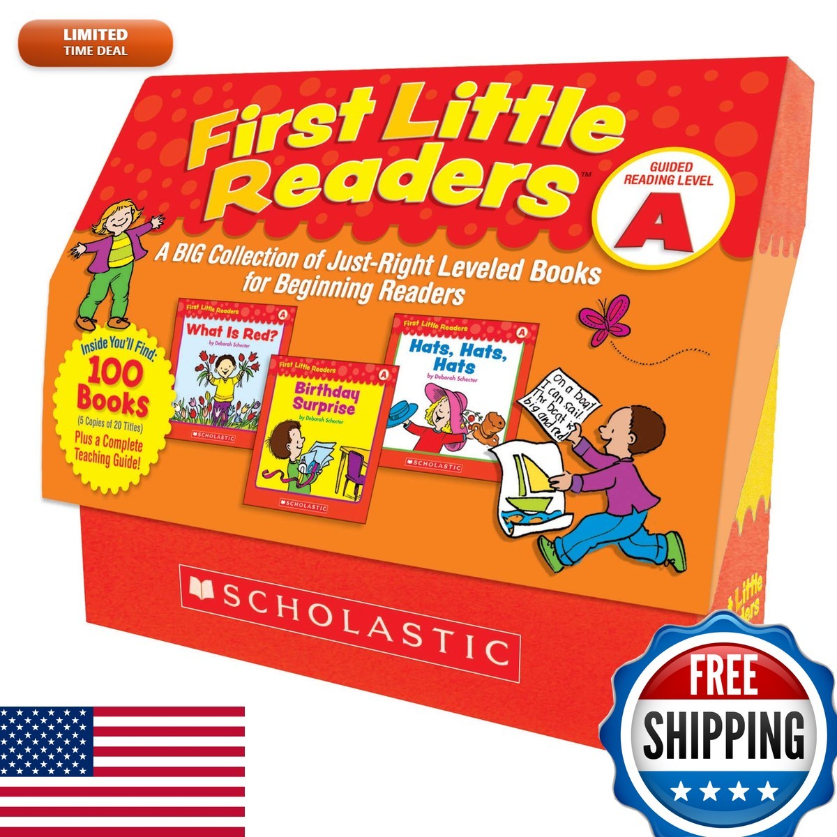 Scholastic First Little Readers Guided Reading Level A (Pack of 100)