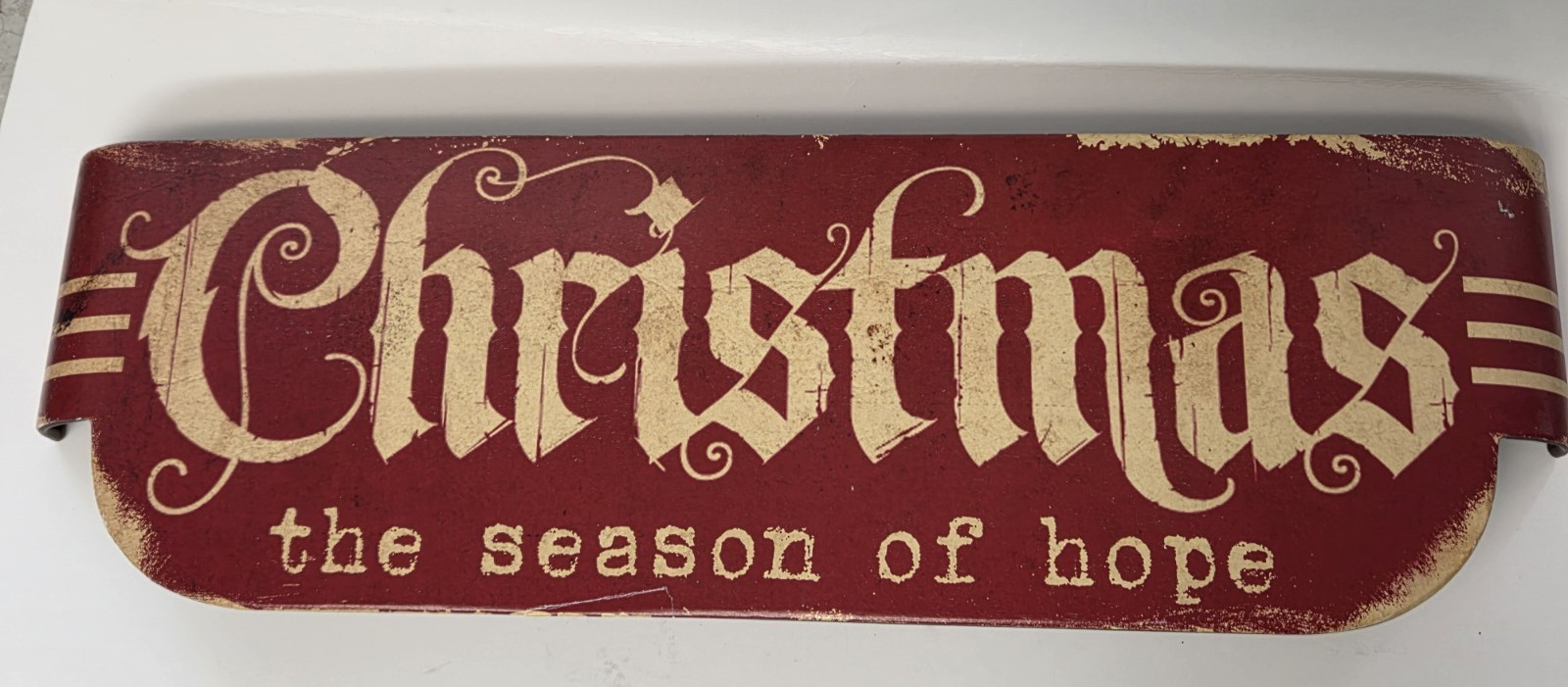 Ragon House Rustic Victorian Style Hanging Christmas Sign Metal 19 Ragon House Rustic Victorian Style Hanging Christmas Sign Metal 19