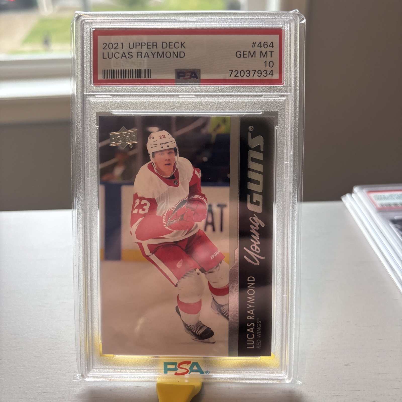 2021-22 Upper Deck Series 2 - Young Guns Lucas Raymond #464 (RC)