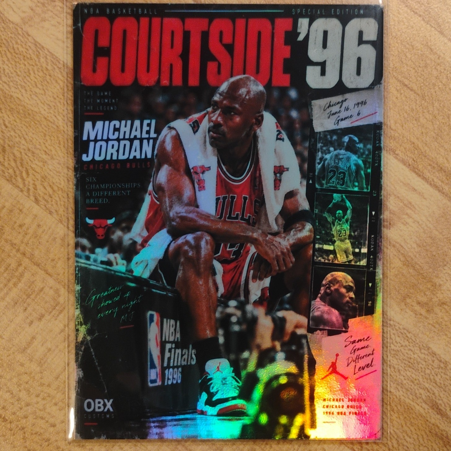 Courtside \'96 Special Edition 1996 Michael Jordan NBA Finals Magazine English Courtside \'96 Special Edition 1996 Michael Jordan NBA Finals Magazine English