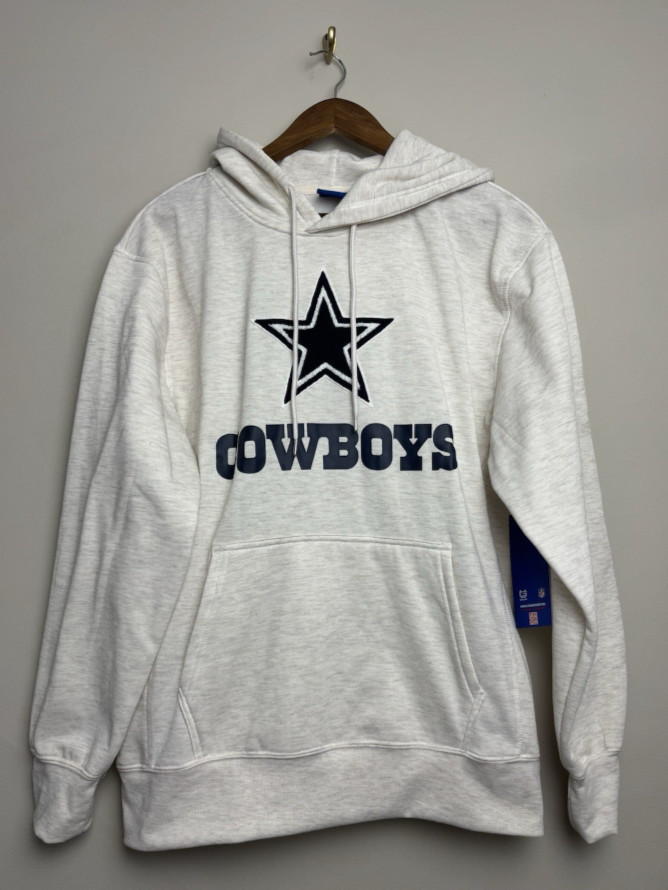 NFL Dalls Cowboys Ultra Grame Mens Hoodie Size Medium Marled Jacket
