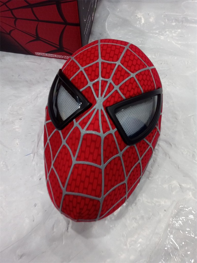 US Low Price Sale Spider-Man Peter Parker Mask Helmet Cosplay Hood Electric Ver