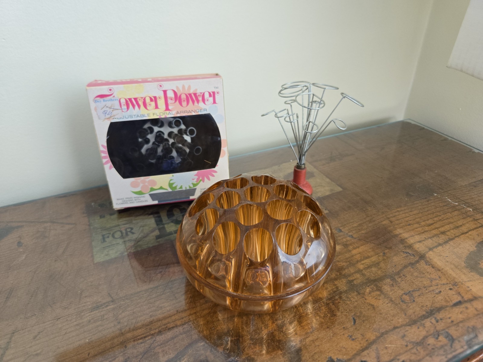 Vintage Flower Frog Assortment LOT OF 3