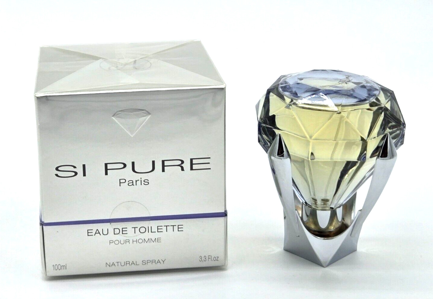 VINTAGE Si Pure for Men by Parfums Saint Amour 3.3oz EDT Spray NEW SEALED Rare