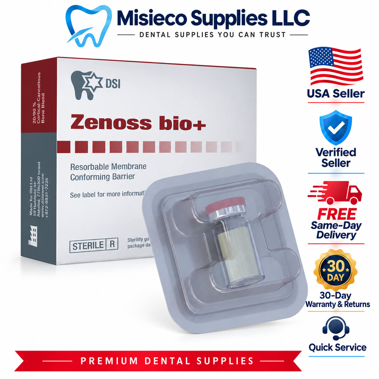 DSI Zenoss Bio Membrane - 30 × 40 mm