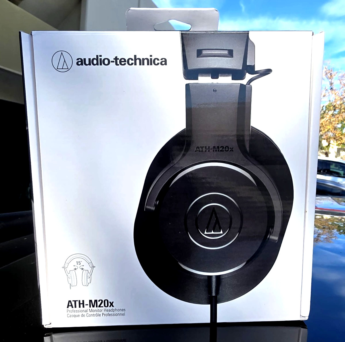 Audio-Technica ATH-M20x Closed-back Monitoring Headphones New sealed Audio-Technica ATH-M20x Closed-back Monitoring Headphones New sealed