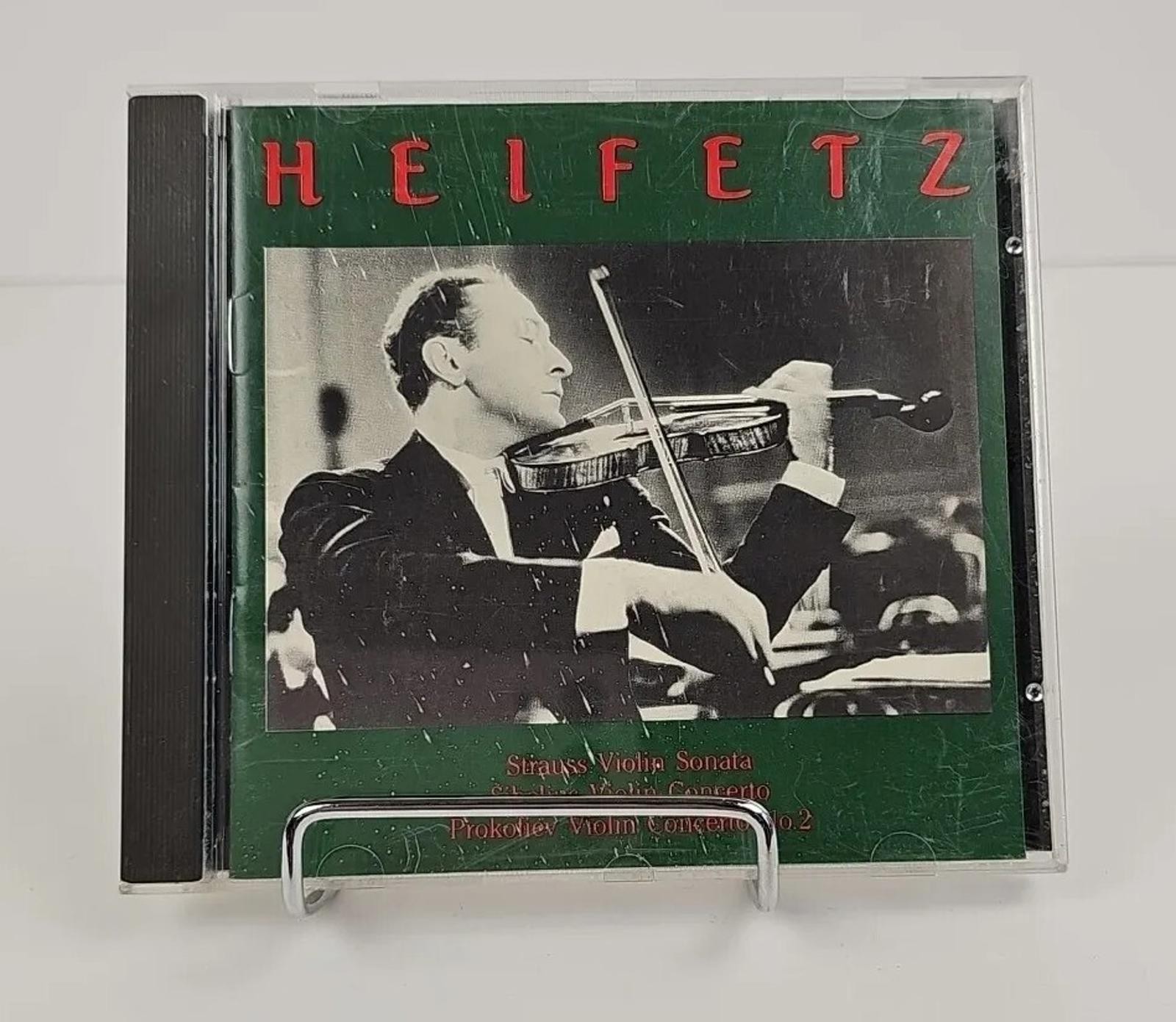 Heifetz: Strauss, Sibelius & Prokofiev CD, 1990