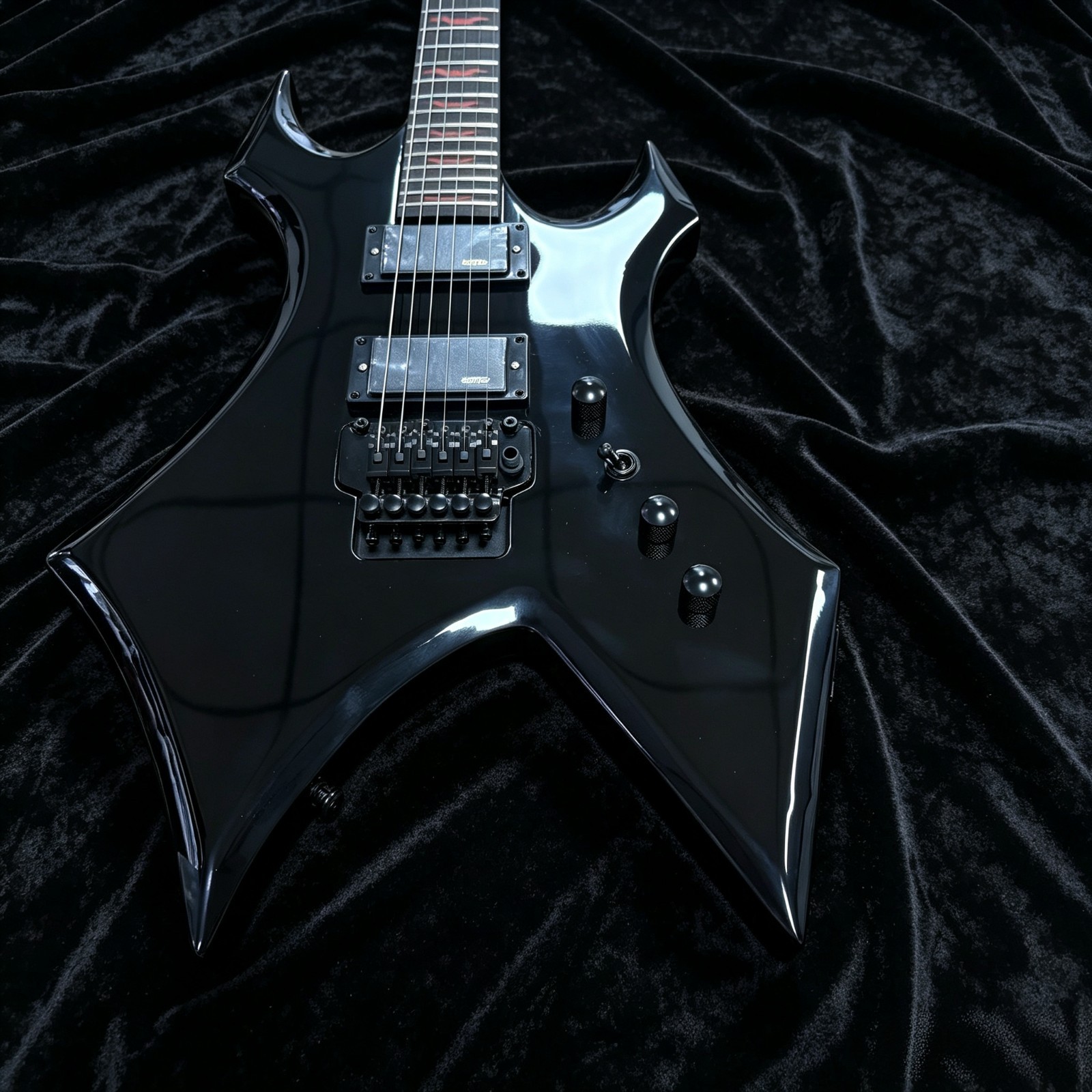 US Warehouse Warlock Extreme BC Electric Guitar Rosewood Fingerboard FR Bridge