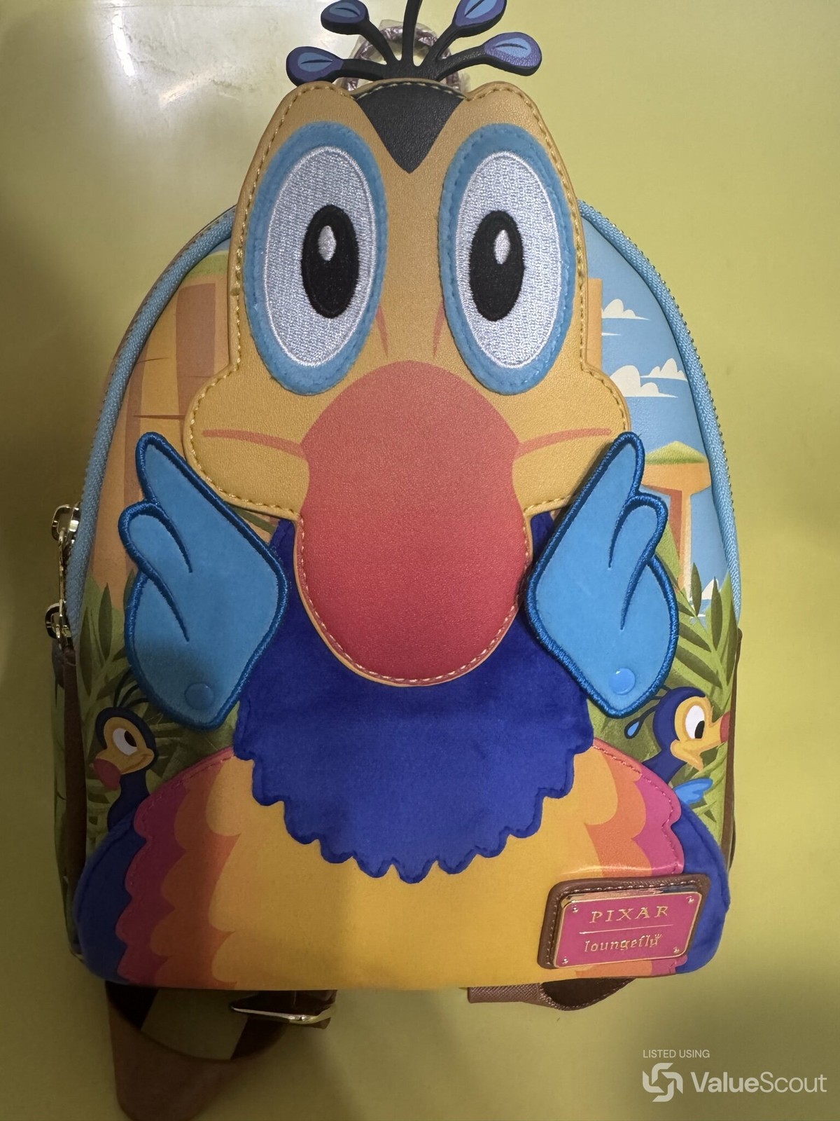 Loungefly Disney Pixar Up Kevin with Babies Mini Backpack NWT