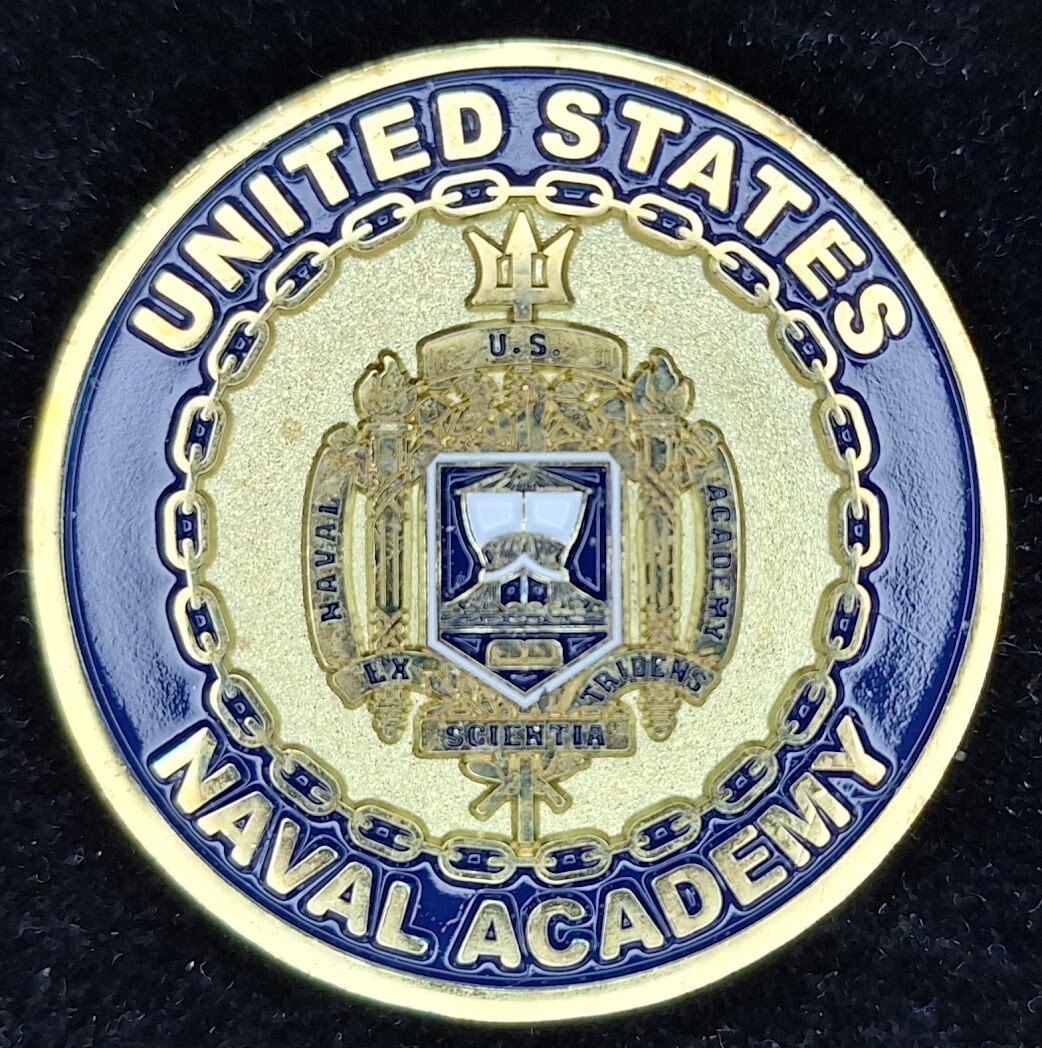 USNA Naval Academy Flight Officer -Challenge Coin