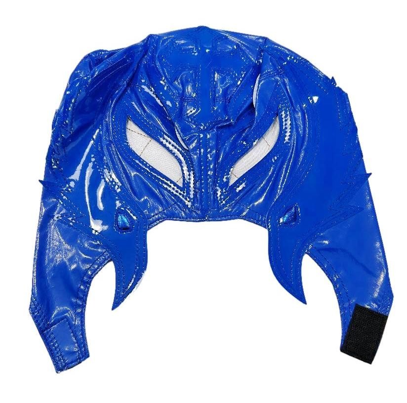 WWE Rey Mysterio All Blue Full Head Latex Youth Size Mask