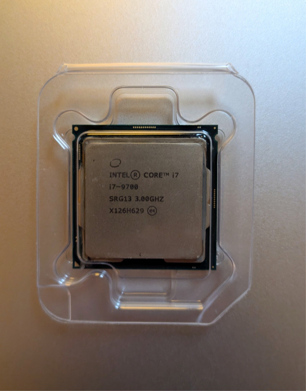 Intel Core i7-9700 3.0 GHz Octo-Core (SRG13) Processor Intel Core i7-9700 3.0 GHz Octo-Core (SRG13) Processor