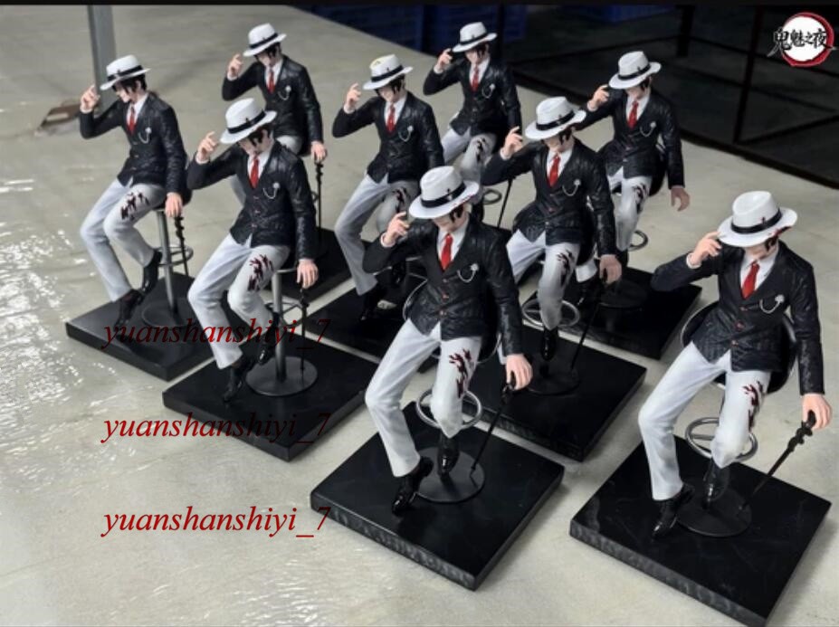 DS Studio Demon Slayer Kibutsuji Muzan Figurine Limited Models Art Statues H24cm