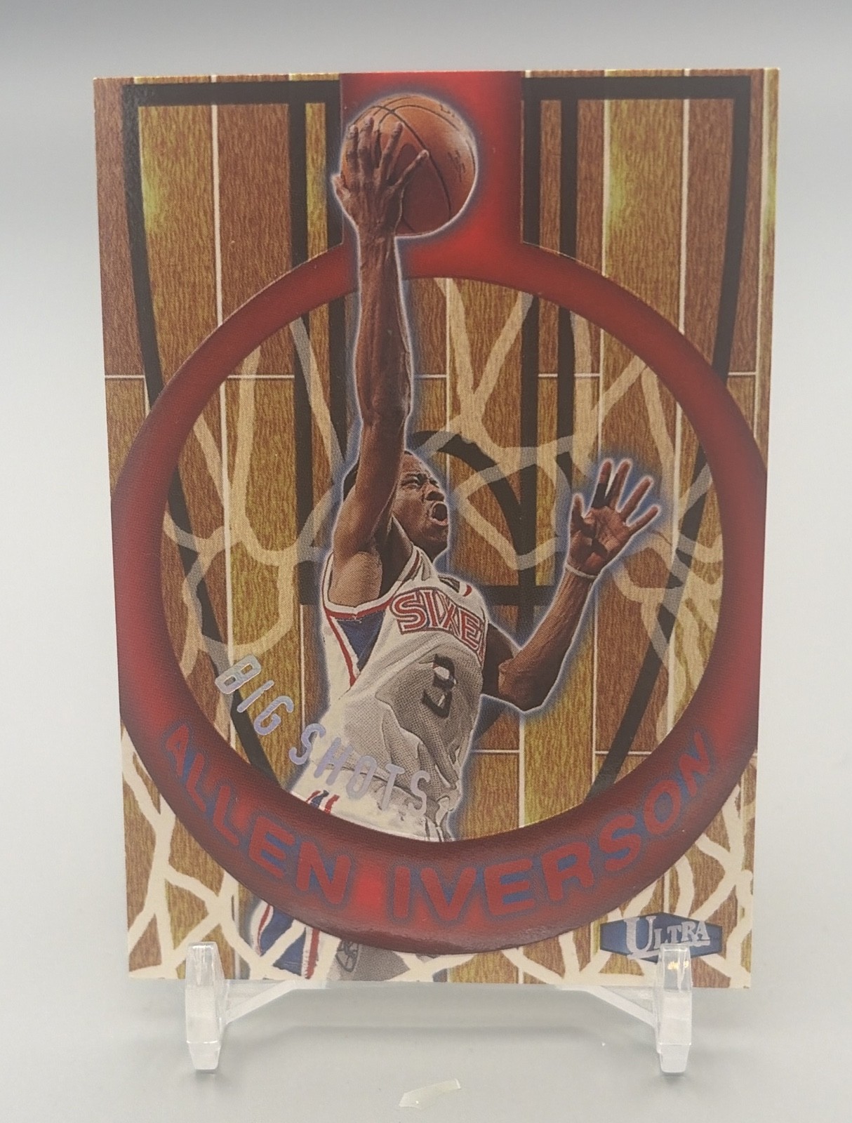 1997-98 Fleer Ultra - Big Shots Allen Iverson #2 BS 1997-98 Fleer Ultra - Big Shots Allen Iverson #2 BS