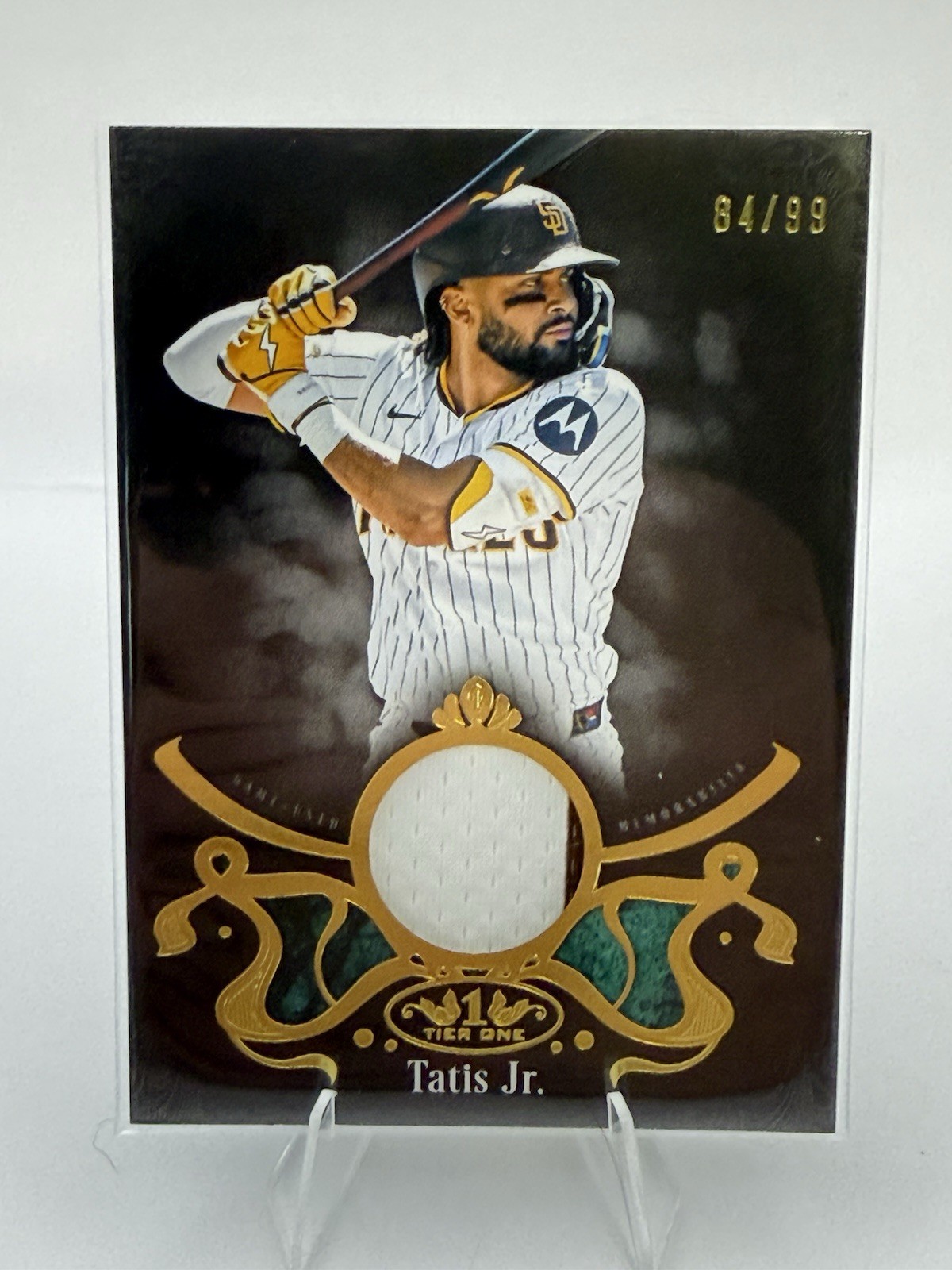 2026 Topps Tier One Fernando Tatis Jr. Shadow Relic SR-FT 84/99 Padres