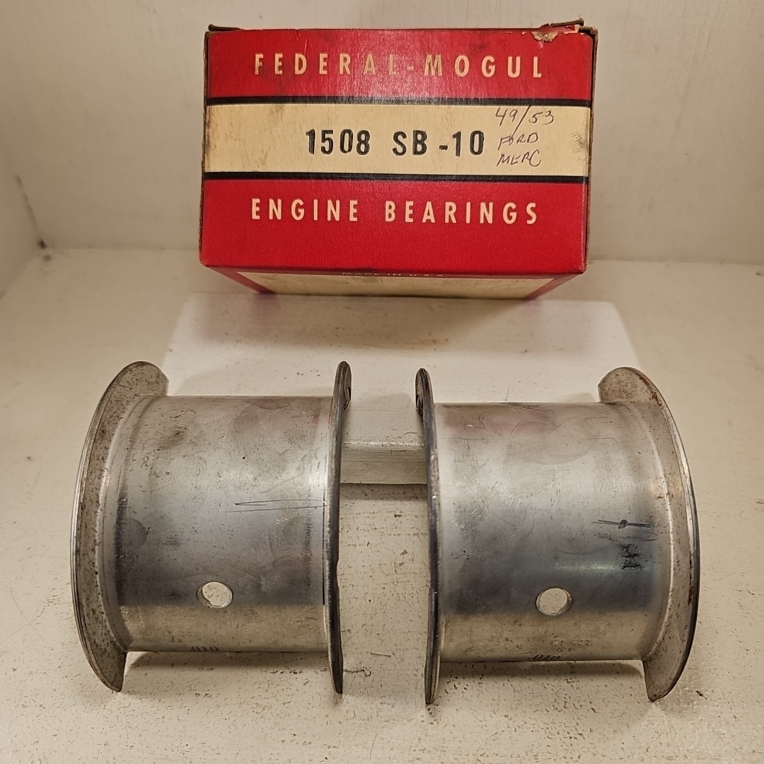 NOS Federal Mogul Connecting Rod Bearing 1508 SB-10 1950s Ford Consul Allard 92 NOS Federal Mogul Connecting Rod Bearing 1508 SB-10 1950s Ford Consul Allard 92