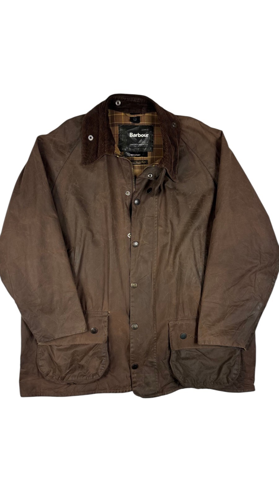 BARBOUR BEAUFORT WAX WAXED JACKET SIZE C46/ XL