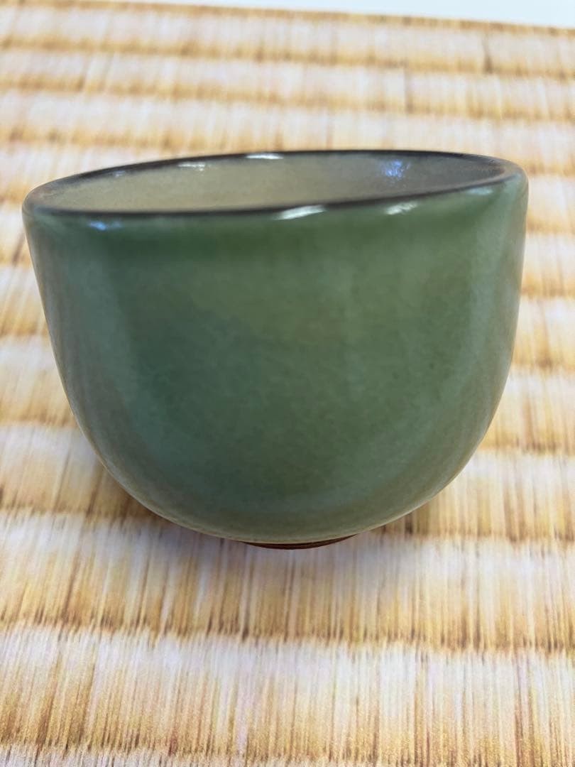 Sake Cup Living National Treasure Two works by Kodaira Miura kiln with